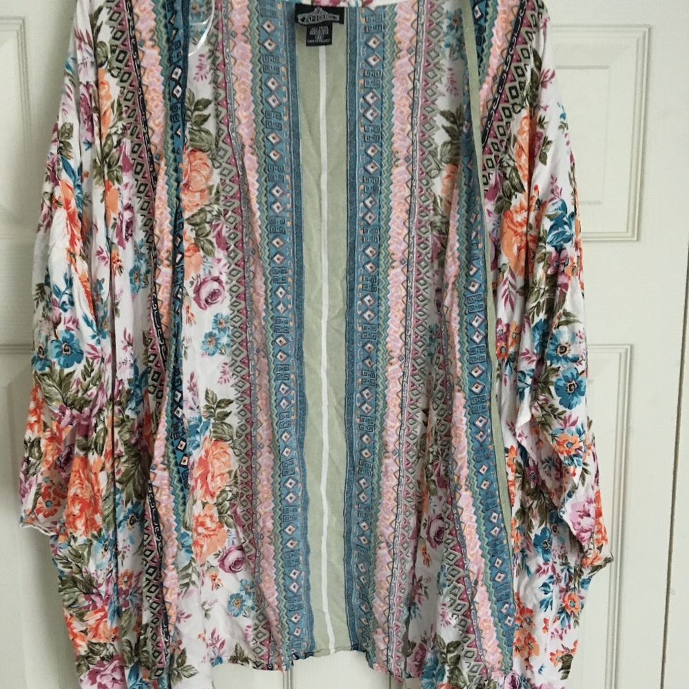 Women's Short Sleeve Kimono